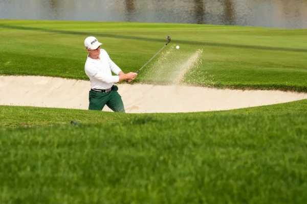 golf swing action